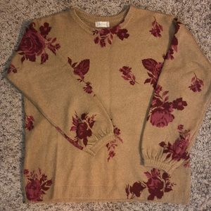 rose sweater